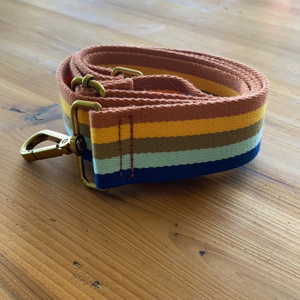 Madewell Striped Handbag Strap